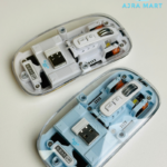 GearUP WM30 Transparent Crystal 2.4G + Bluetooth Magnetic Wireless Mouse Price in BD