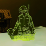 GearUP Acrylic Multicolor Night Lamp (Only Acrylic) PUBG