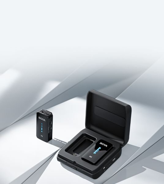 Boya BY-XM6-K1 2.4GHz Ultracompact Wireless Rechargeable Microphone - Image 2