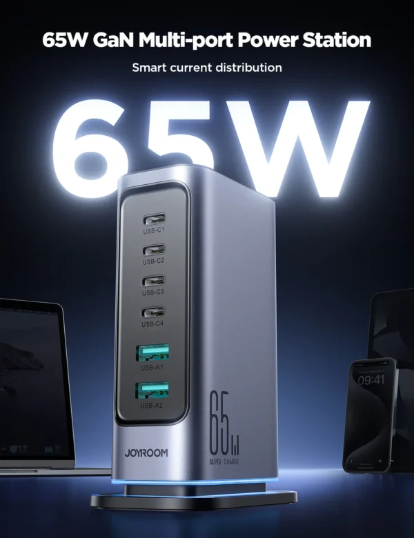 JR-TCM02 65W Multi-Port Charger - Image 4