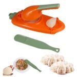 2 in 1 Manual Dumpling Maker – Orange Color