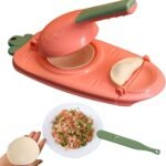 2 In 1 Manual Dumpling Maker – Pink Color
