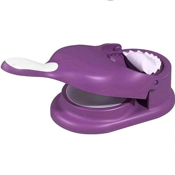 2 in 1 Manual Pitha And Dumpling Maker- Purple Color