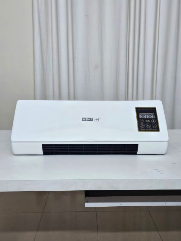 GearUP Remote Controlled AC Style Room Heater – 1800 Watts, Wall or Table Mount - Image 2