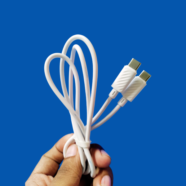 GearUP 45W Fast Charger + Hoco 1m PD Fast Charging Cable 60W – Combo - Image 2