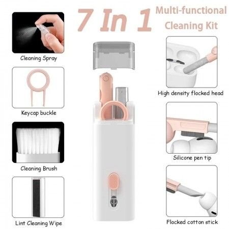 7-in-1 Computer Keyboard Cleaner Brush Kit - Image 2