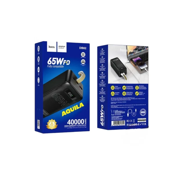 Hoco DB82 40,000mAh 65W Power Bank - Image 2