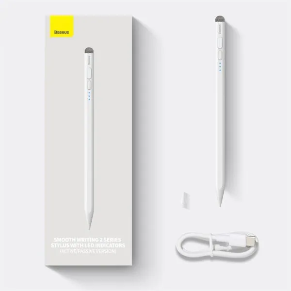 Baseus Smooth Writing 2 Active Passive Stylus Pen with LED Indicator