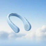 Rtako N03 Ice Ring Neck Hanging Fan – Blue