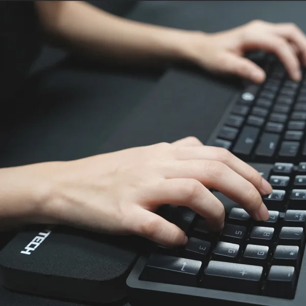 Fantech AC4101L Keyboard Wristpad Large Black - Image 2
