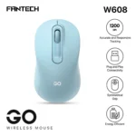 Fantech Go W608 Wireless Mouse – Blue Color