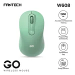 Fantech Go W608 Wireless Mouse – Green Color