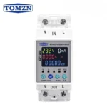 TOMZN 63A WiFi Smart Circuit Breaker with Real-Time Energy Monitoring and App Control