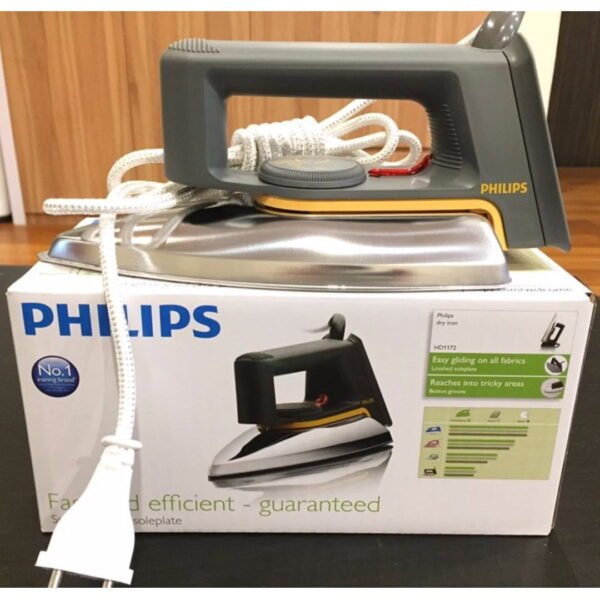 Philips Classic 750W Dry Iron (HD1172) - Image 2