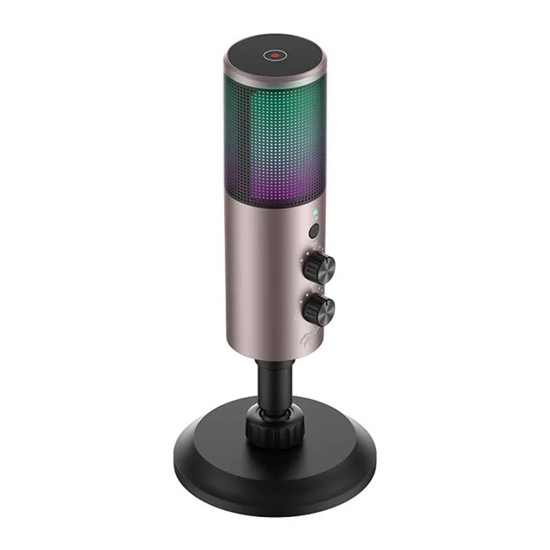 Havit GK61 RGB Recording Live Streaming Gaming Professional Condenser Microphone - Image 2