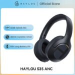 The Haylou S35 ANC headphones – Blue Color