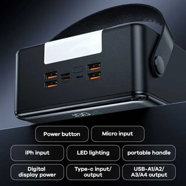 Remax FP-1 100,000mAh 27W+22.5W Power Bank - Image 3