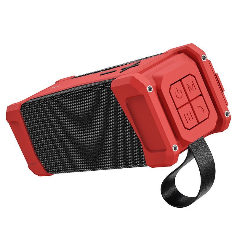 Hoco HC6 Magic Portable Bluetooth Speaker – Red Color