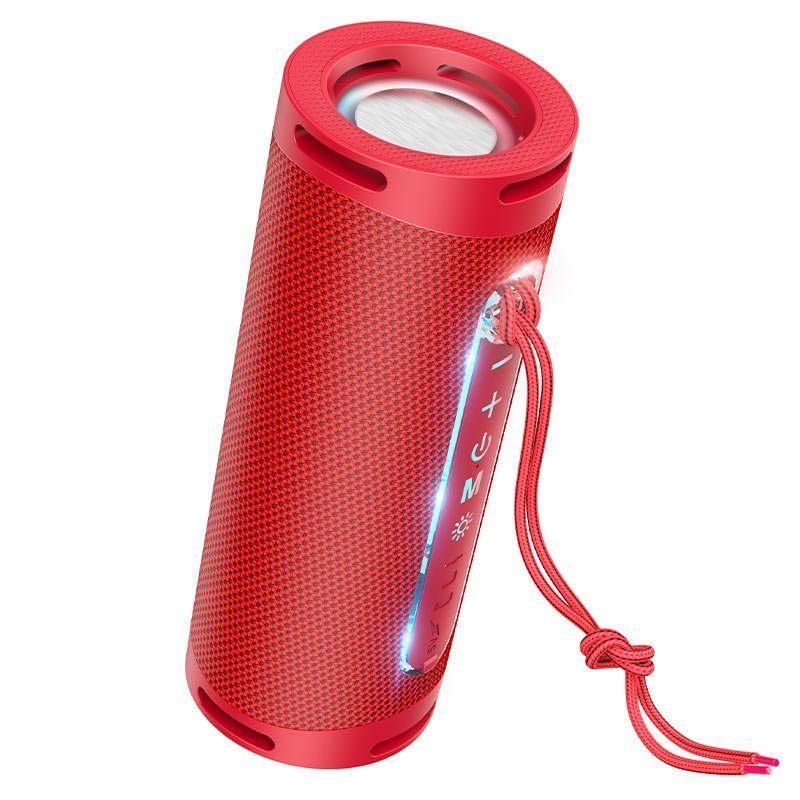 Hoco HC9 Dazzling Pulse sports Portable Bluetooth Loudspeaker – Red Color