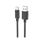 Hoco X88 1M USB to Type-C Charging Cable – Black