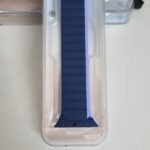 Stop Line Magnet Strap For Smart Watch- 20 mm- Navy Blue+Sky Blue Color