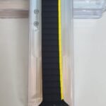 Stop Line Magnet Strap For Smart Watch- 42/44/45/49mm- Black+Yellow Color