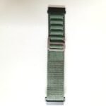 Pin Lock Fabric Stap For Smart Watch-22mm -Green Color