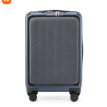 Xiaomi Youpin Latest 90 NINETYGO Bussiness Suitcase 20 Inch Boarding Case With Front Cover Spinner Wheels Hardshell TSA Luggage Lock – Grey Color