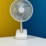 JISULIFE FA13R Rechargeable Clip Fan (8000mAh)- White Color