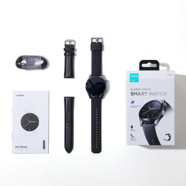 Joyroom FC2 Smart Watch (Make/Answer Call) – Black Color - Image 2