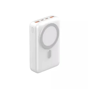 LDNIO PQ18 22.5W 20000mah Magnetic Wireless Power bank – White Color