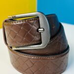 Genuine Leather Belt-  Brown (GearUp1001)