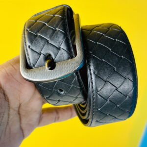 Genuine Leather Belt-  Black (GearUp1001)