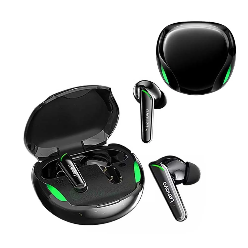 Lenovo XT92 TWS True Wireless Bluetooth Gaming Earbuds – Black Color - Image 2