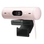 Logitech BRIO 500 Full HD 1080p 4MP Auto-framing Webcam – Rose Color