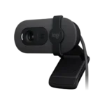 Logitech Brio 100 Full HD Privacy Shutter Webcam – Black Color