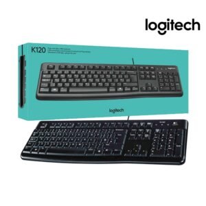 Logitech K120 USB Keyboard With Bangla – Black Color