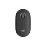 Logitech M350s Pebble Mouse 2, Wireless and Bluetooth Mouse Tonal Graphite Color