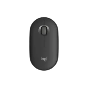 Logitech M350s Pebble Mouse 2, Wireless and Bluetooth Mouse Tonal Graphite Color