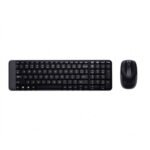 Logitech MK220 Wireless Combo Keyboard and Mouse Black Color