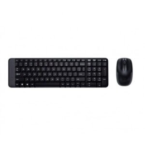 Logitech MK220 Wireless Combo Keyboard and Mouse Black Color