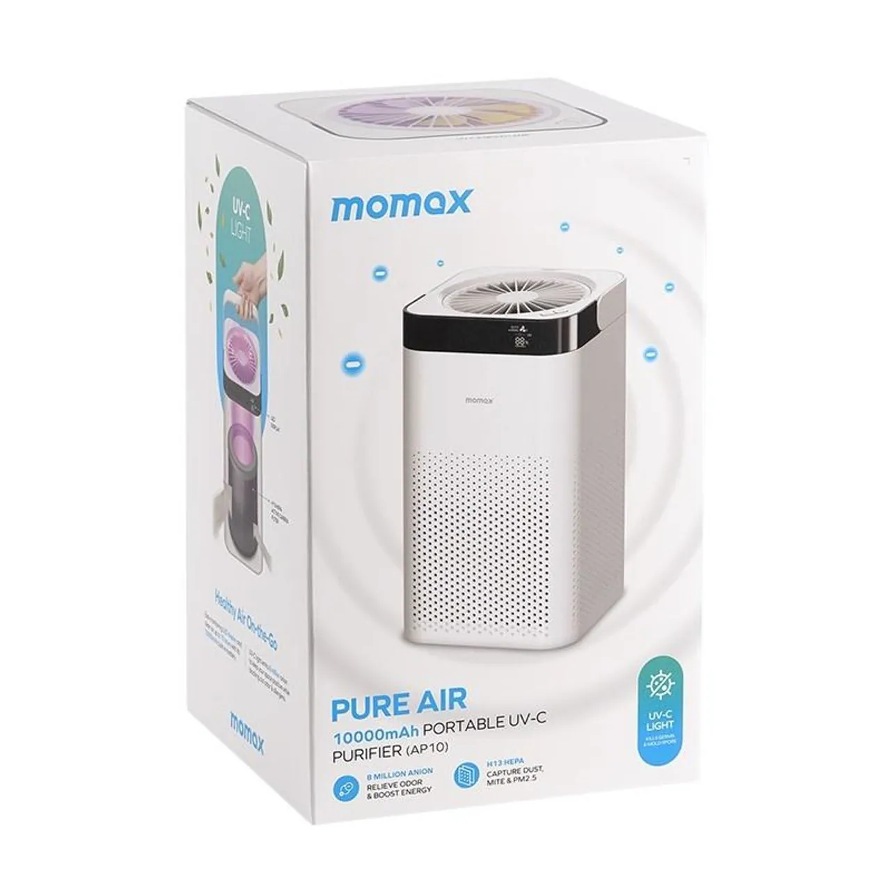 Momax AP10 Pure Air Portable UV-C Purifier - Image 2