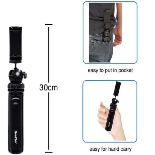 NeePho Np-999 Multi-Function Tripod Handheld Extendable Selfie Stick - Image 3