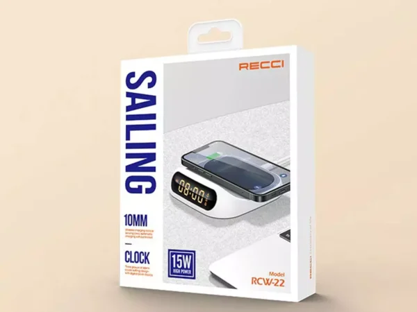 Recci RCW-22 Clock Wireless Charging - Image 2