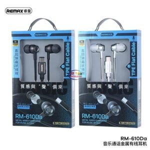 Remax RM-610Da Super Bass Earphone  (Type-C)