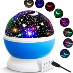 Star Master Dream Rotating Projection Lamp –  Color Depends on Availability
