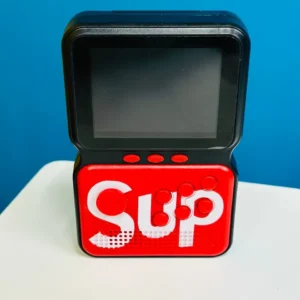 Sup M3 Video Games Consoles Retro Classic 900 Games In 1 Handheld Gaming Players Sup Console Game Box- Red Color