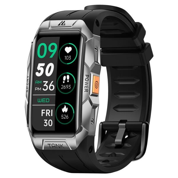 KOSPET TANK X1 Smart Band World first Rugged Smart Band-Silver Color - Image 2