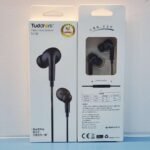 Tuddrom Mo8 Fashion Music 3.5mm Jack Earphone- Black Color