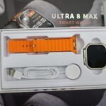 Ultra 8 Max smartwatch – Orange Color